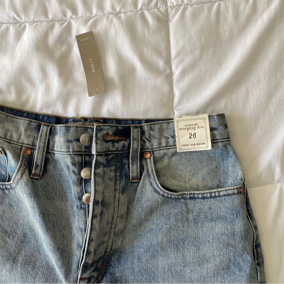 J. Crew Point Sur Denim Slouchy Boyfriend Jean - Picture 9 of 10